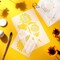 8 Pieces Sunflower Butterflies Painting Stencils Flower Butterfly Stencil Kit